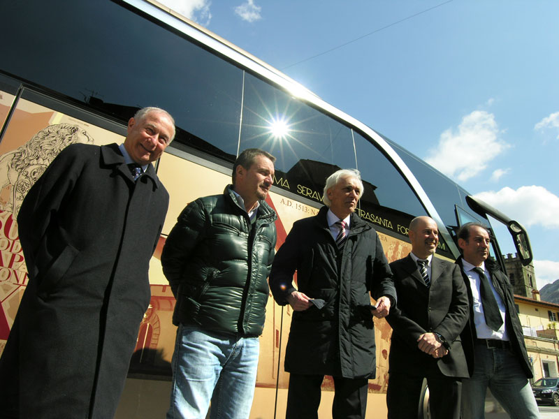 Da sinistra: Domenico Lombardi, Ettore Neri, Riccardo Tarabella, Riccardo e Piero Verona (©Stefano Roni)