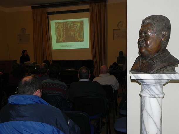 Sabrina Mattei in Conferenza (foto di Luigi Santini)