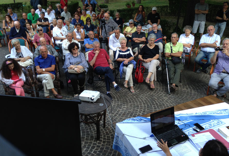 Michela Corsini, il pubblico (foto di Matteo Varisco)