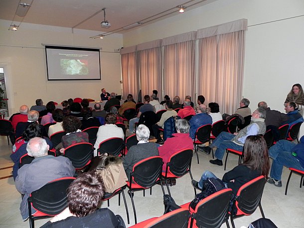 Il pubblico della Sala Cope