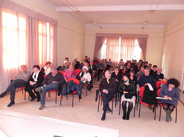 Il pubblico della Sala Cope (foto di Luigi Santini)
