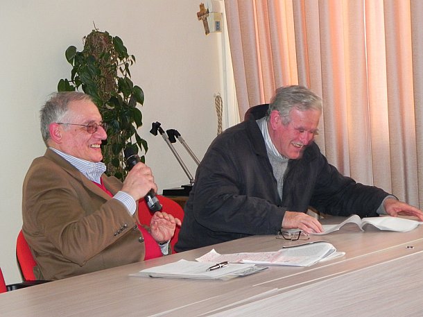 Leopoldo Belli e Enrico Baldi (foto di Luigi Santini)