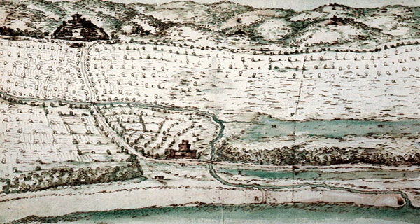 Mappa della Versilia storica