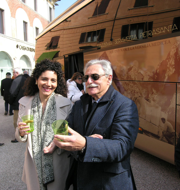 Melania Spampinato con Ezio Marcucci (©Stefano Roni)