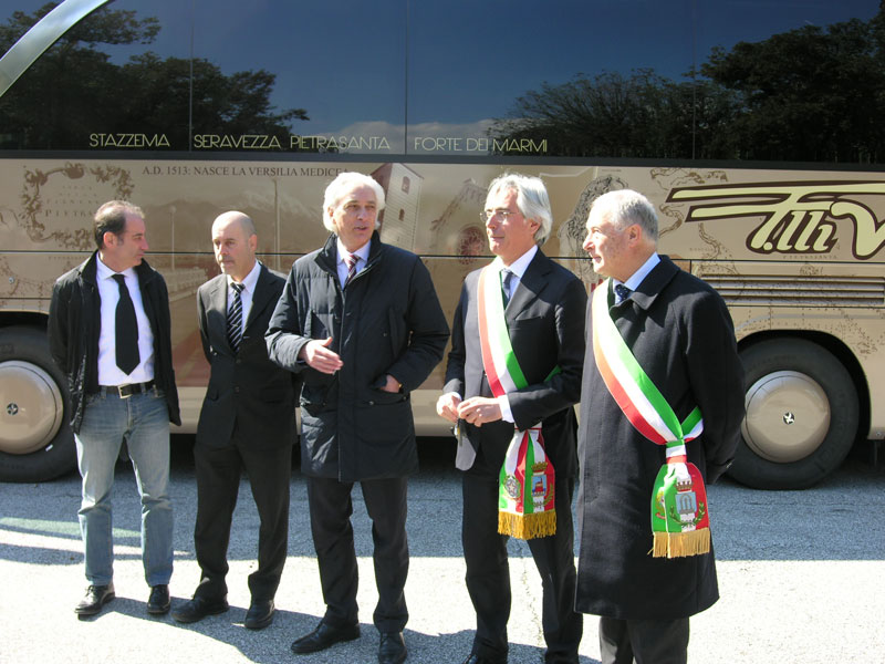 Da sinistra: Piero e Riccardo Verona, Riccardo Tarabella, Umberto Buratti, Domenico Lombardi (©Stefano Roni)
