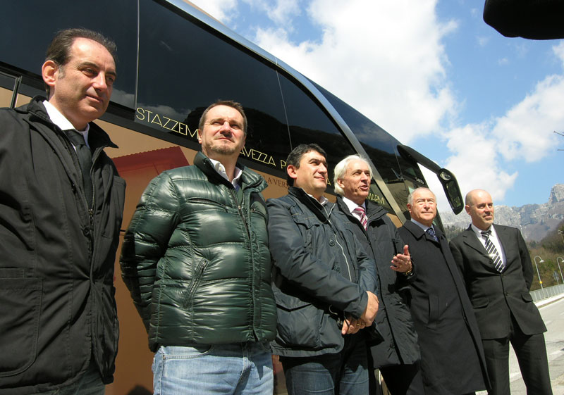 Da sinistra: Piero Verona, Ettore Neri, Michele Silicani, Riccardo Tarabella, Domenico Lombardi e Riccardo Verona (©Stefano Roni)
