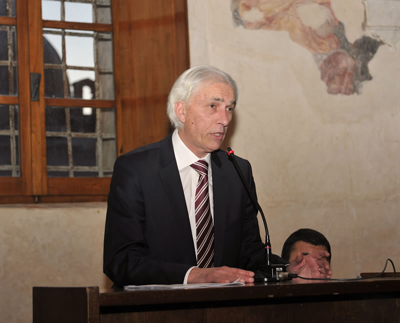 Riccardo Tarabella, presidente del comitato promotore delle celebrazioni per i 500 anni del Lodo di Papa Leone X (©Emma Leonardi)