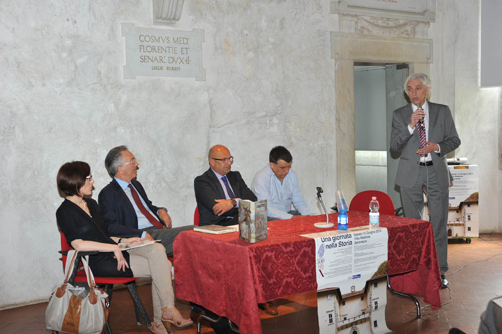 L'intervento del presidente del Comitato per le celebrazioni del Lodo di Papa Leone X Riccardo Tarabella (©Emma Leonardi)