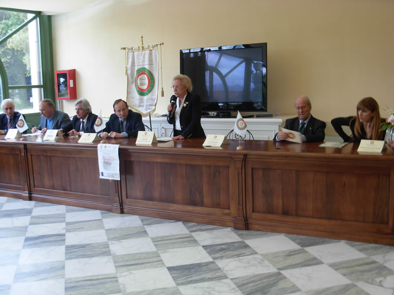 La cerimonia di premiazione dei vincitori del concorso "La cucina rinascimentale nel territorio della Versilia Storica al tempo di Papa Leone X”, Villa Bertelli, Forte dei Marmi (@Giovanni Spadaro)