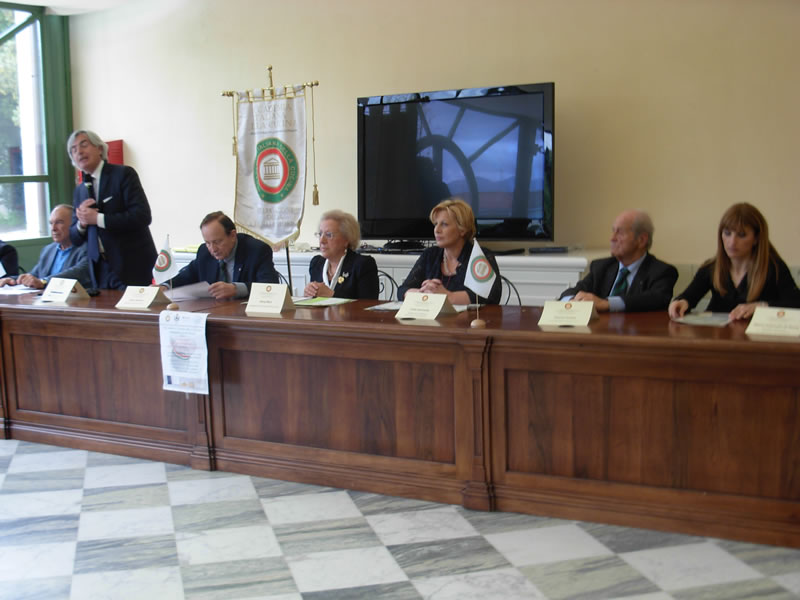 La cerimonia di premiazione dei vincitori del concorso "La cucina rinascimentale nel territorio della Versilia Storica al tempo di Papa Leone X”, Villa Bertelli, Forte dei Marmi (@Giovanni Spadaro)