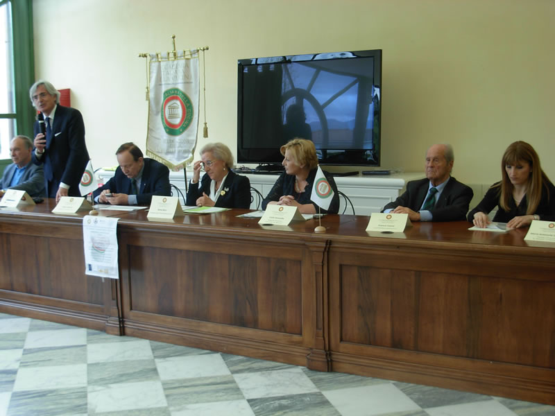 La cerimonia di premiazione dei vincitori del concorso "La cucina rinascimentale nel territorio della Versilia Storica al tempo di Papa Leone X”, Villa Bertelli, Forte dei Marmi (@Giovanni Spadaro)