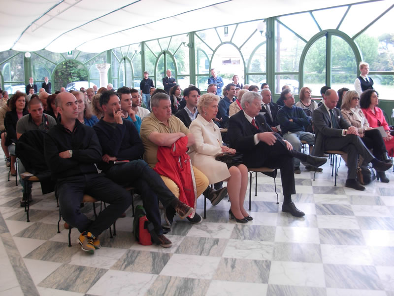 La cerimonia di premiazione dei vincitori del concorso "La cucina rinascimentale nel territorio della Versilia Storica al tempo di Papa Leone X”, Villa Bertelli, Forte dei Marmi (@Giovanni Spadaro)