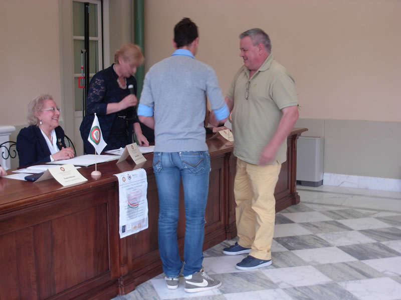 La cerimonia di premiazione dei vincitori del concorso "La cucina rinascimentale nel territorio della Versilia Storica al tempo di Papa Leone X”, Villa Bertelli, Forte dei Marmi (@Giovanni Spadaro)