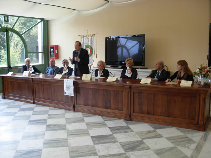 La cerimonia di premiazione dei vincitori del concorso "La cucina rinascimentale nel territorio della Versilia Storica al tempo di Papa Leone X”, Villa Bertelli, Forte dei Marmi (@Giovanni Spadaro)