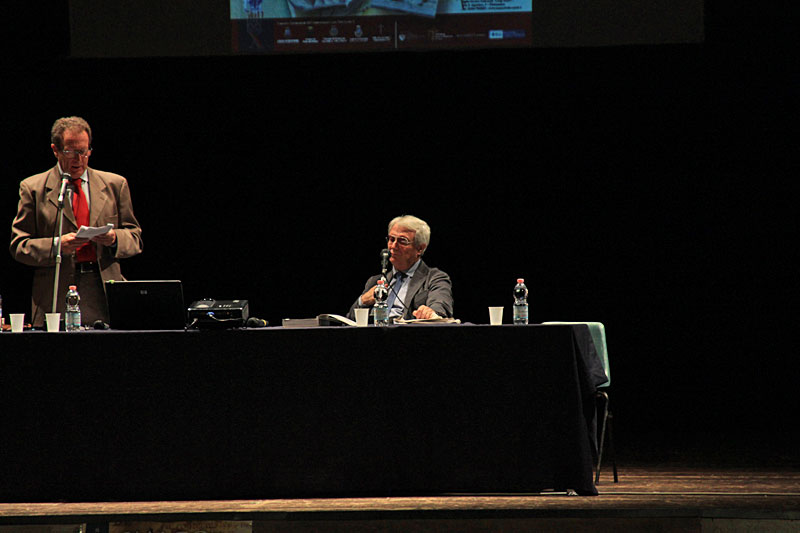 Alcuni momenti del convegno “Imago Versiliae. 1513-2013. Pietrasanta e la Versilia mediceo-lorenese” a Pietrasanta, sessione del 11 ottobre 2013 (©Matteo Varisco)
